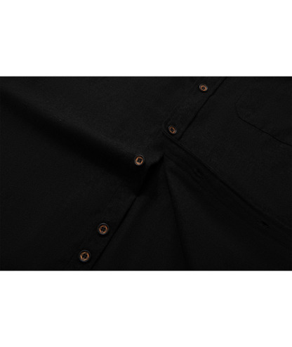 ZITY Men's Color Block Button Plaid Hoodie Shirt-ZPK007042 | Zitysports