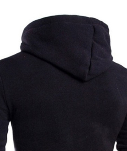 ZITY Men's Zip Up Slim Fit Long Sleeve Outdoor Hoodie-DUMHD04861 | Zitysports