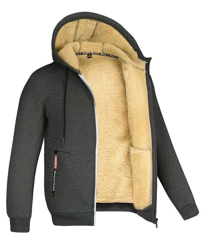 ZITY Men's Plus Size Lightweight with Side Pocket Trendy Hoodie-DUMFH04866 | Zitysports