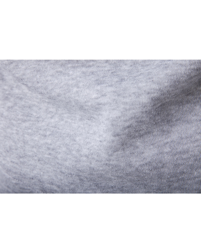 ZITY Men's Long Sleeve Solid Color Fleece Kangaroo Pocket Hoodie-DUMFH04879 | Zitysports