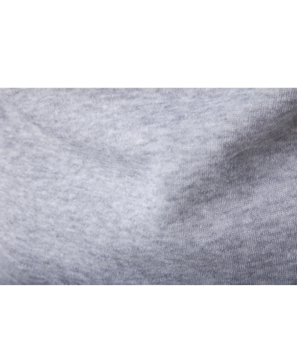 ZITY Men's Long Sleeve Solid Color Fleece Kangaroo Pocket Hoodie-DUMFH04879 | Zitysports