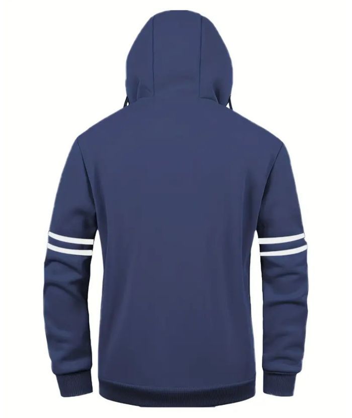 ZITY Men's Soft Fleece Fashion Zip Up Sweater Hoodie-DUMFH04956|Zitysports