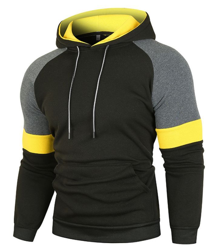 ZITY Men's Fashion Casual Hooded Long Sleeve Slim Fit Hoodie-DUMFH05090|Zitysports