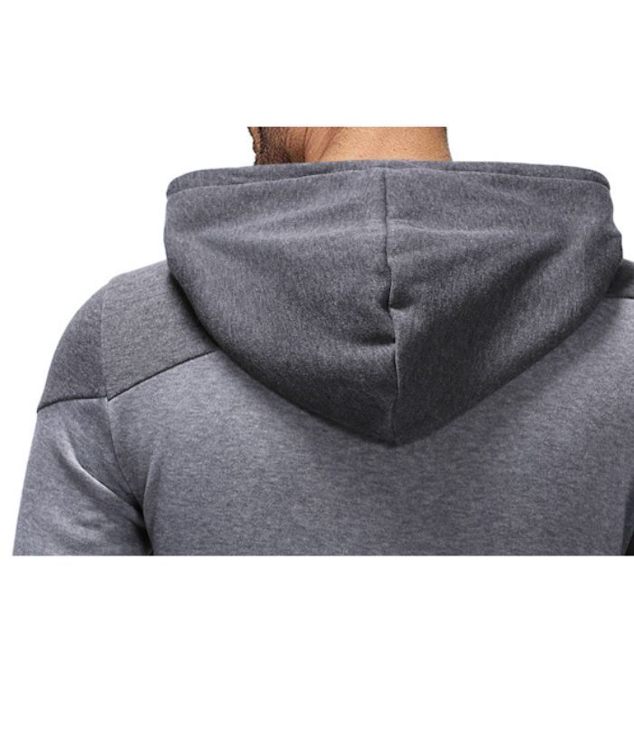 ZITY Men's Long Sleeve Three Color Splicing Cotton Hoodie-DUMFH05106|Zitysports