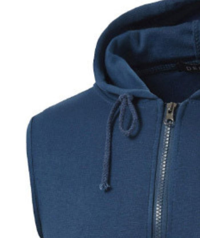ZITY Men's Plus Size Zipper Sleeveless Hoodie-DUMMG05216|Zitysports