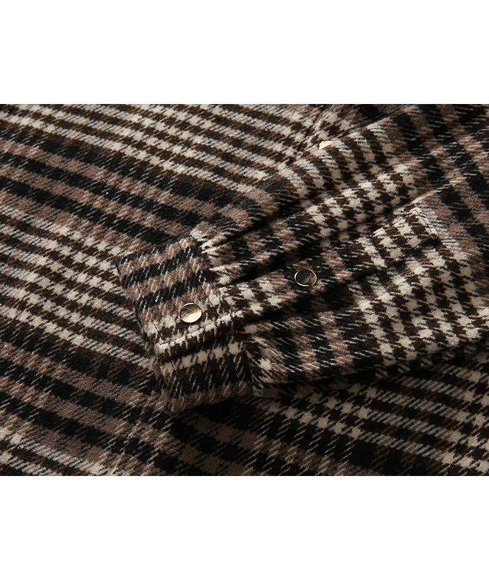 ZITY Men's Long Sleeve Plaid Flannel Shirt-DUMLT05317|Zitysports