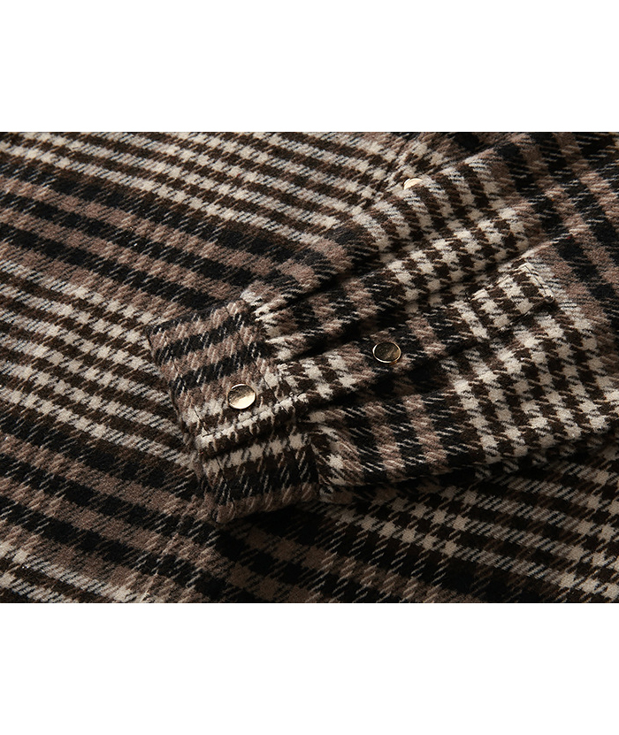 ZITY Men's Long Sleeve Plaid Flannel Shirt-DUMLT05317|Zitysports