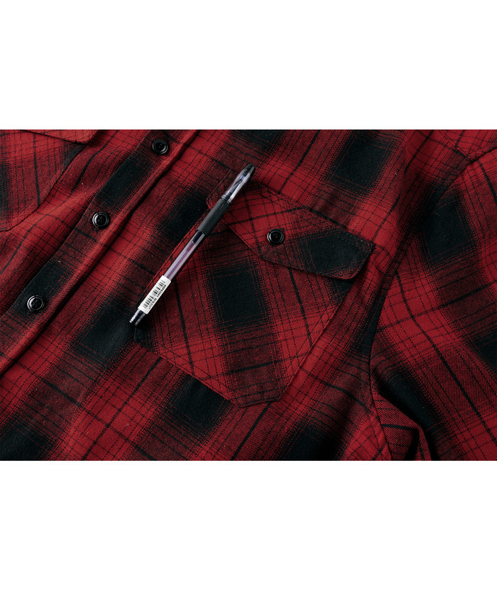ZITY Men's Button Up Long Sleeve Plaid Hoodie-CUMLT03681|Zitysports