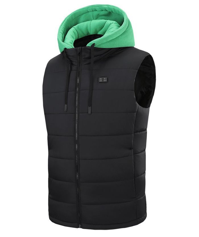 ZITY Men's Full Zip Up Heated Vest-M862