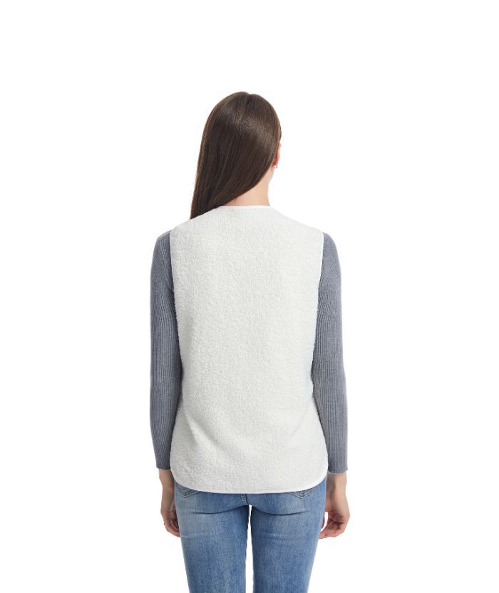 ZITY Unisex Teddy Velvet 16-Zone Heated Vest-2316