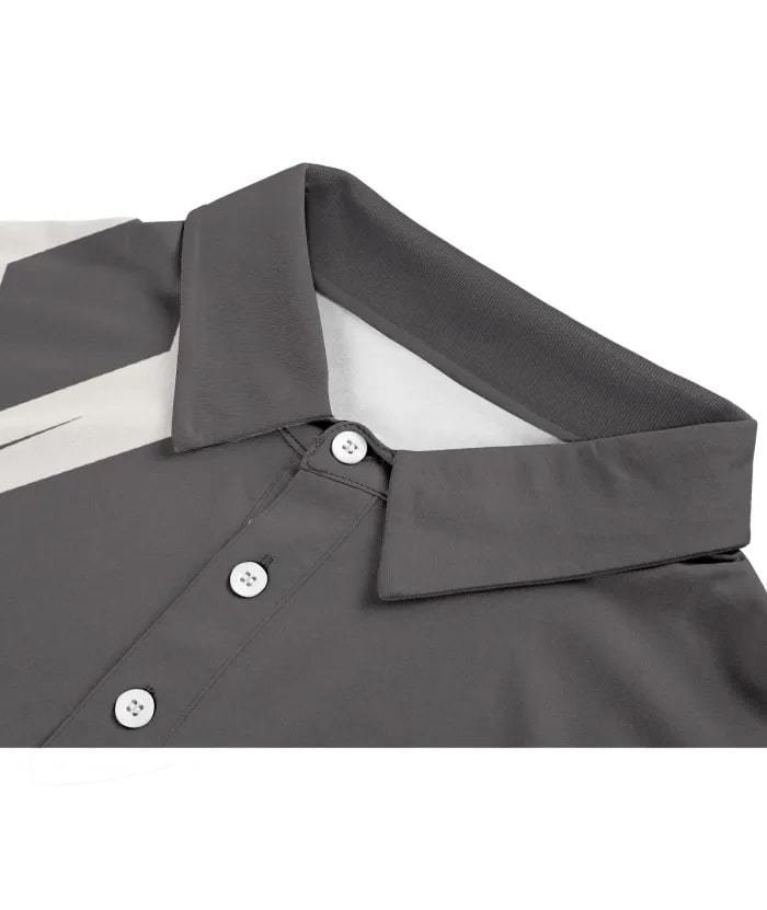 ZITY Men's Oversize Quick-Dry Moisture Wicking Golf Polo Shirt-ZPK000579 | Zitysports