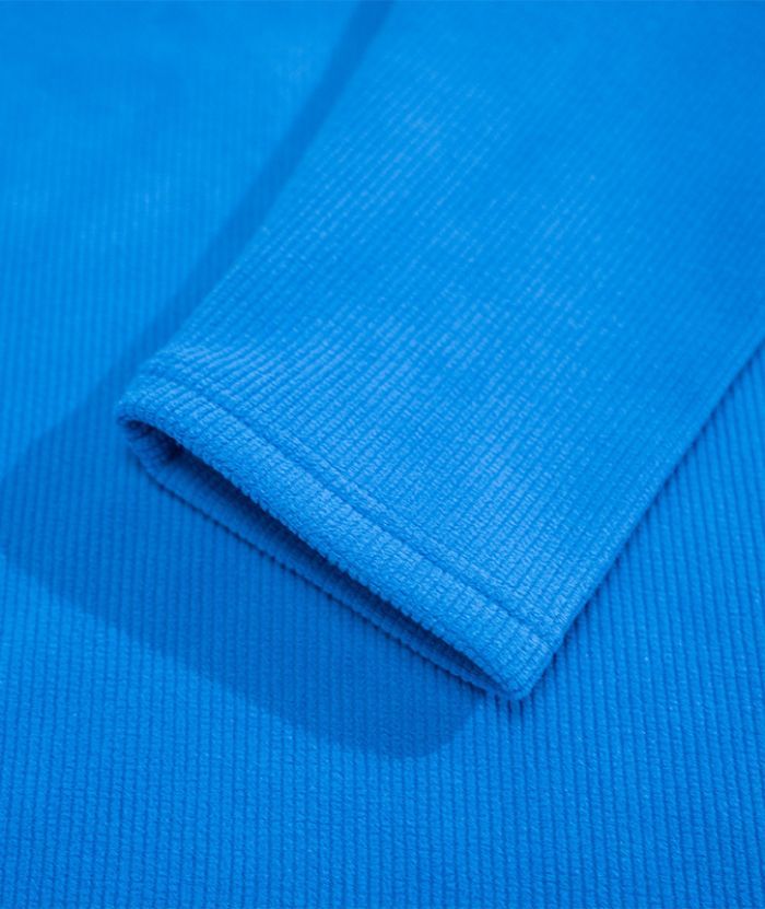 ZITY Men's Long Sleeve Quarter Zip Sports Polo Shirt-88188