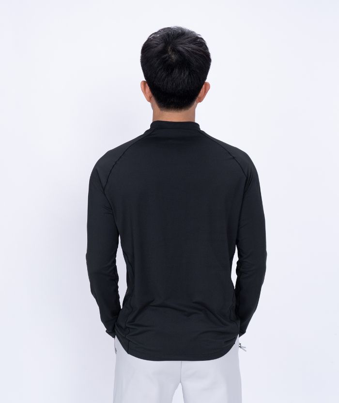 ZITY Men's Long Sleeve Pullover Polo Shirt-88168