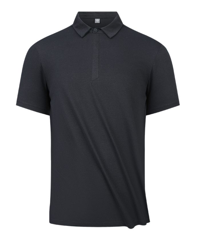 ZITY Men's Button Up Workout Dry Fit Polo Shirt-8313