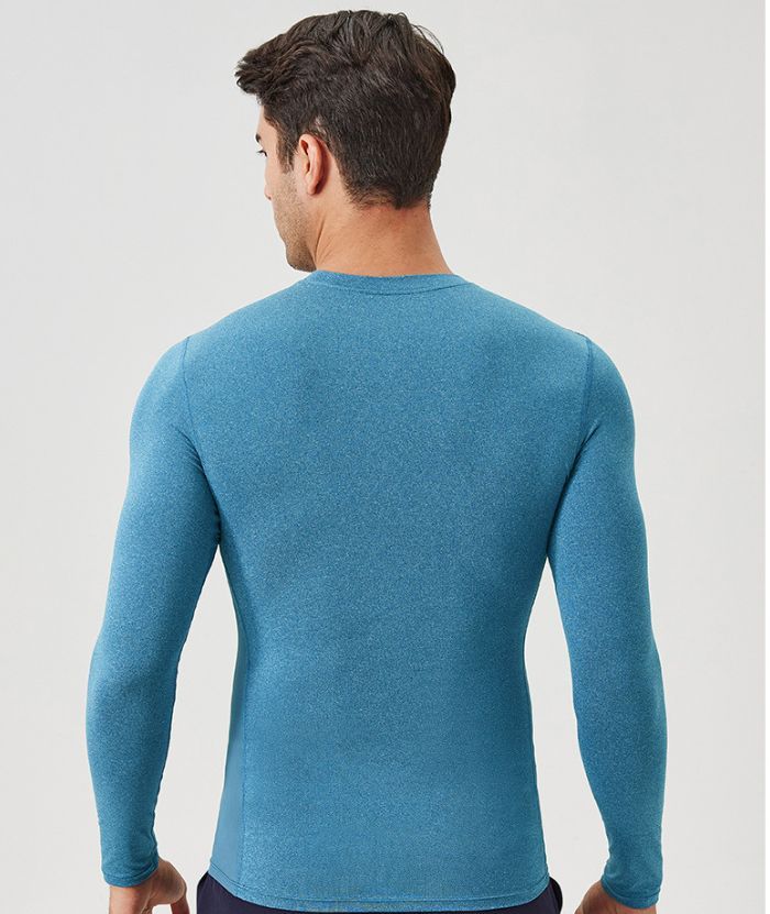 ZITY Men's Long Sleeve Compression Dri Fit T-Shirt-DUMLS05953