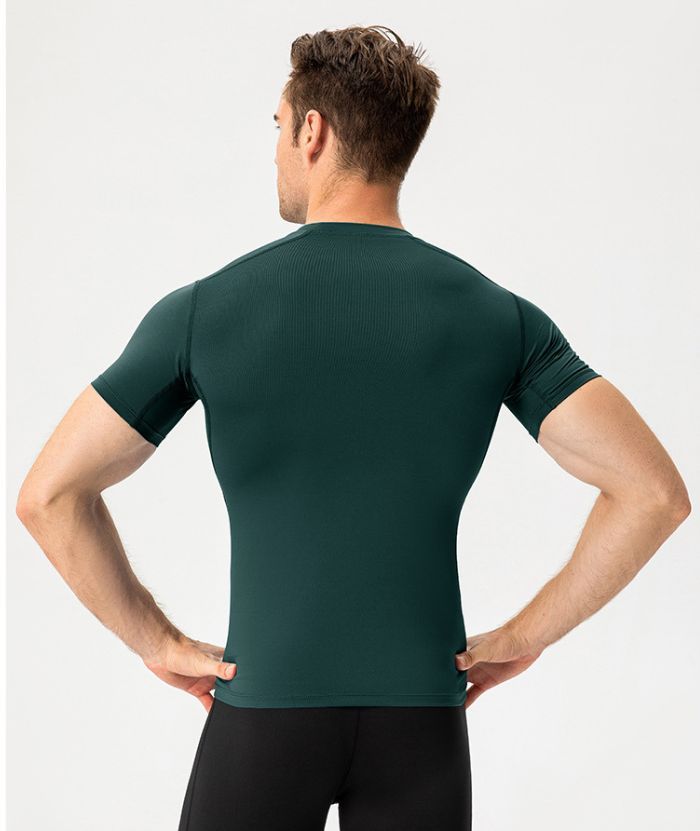 ZITY Men's Dri Fit Sports Compression T-Shirt-DUMTS05962