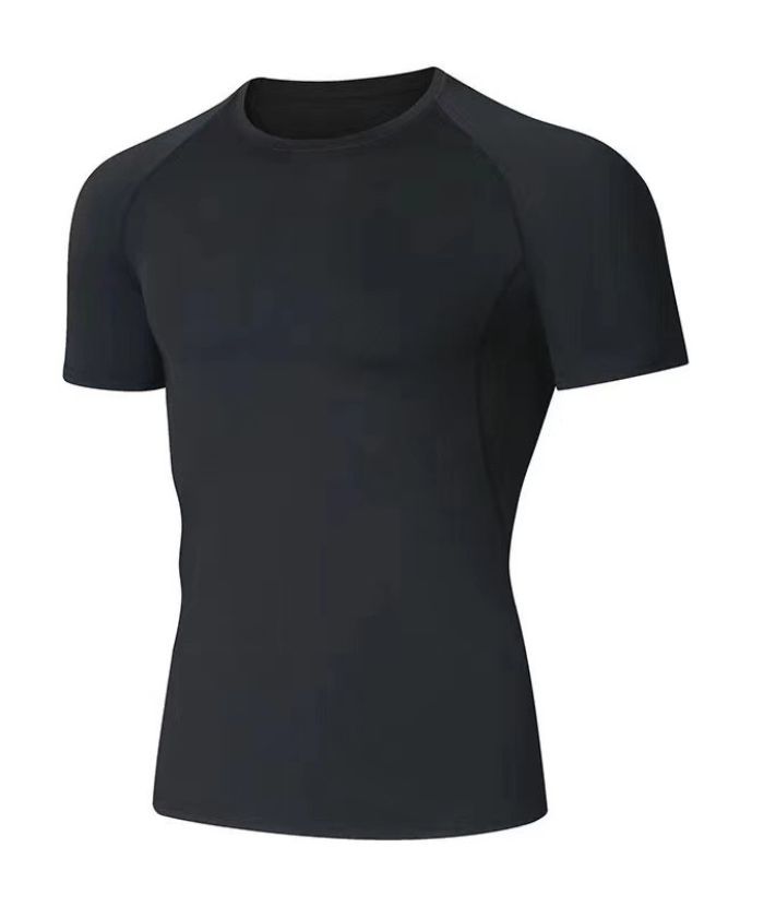 ZITY Men's Sports Dri Fit Summer Workout Compression T-Shirt-TDUMTS05980