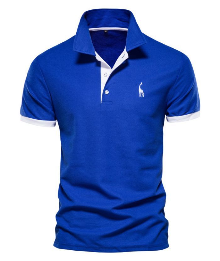 ZITY Men's Button Up Slim Fit Golf Polo Shirt-DUMPO06022