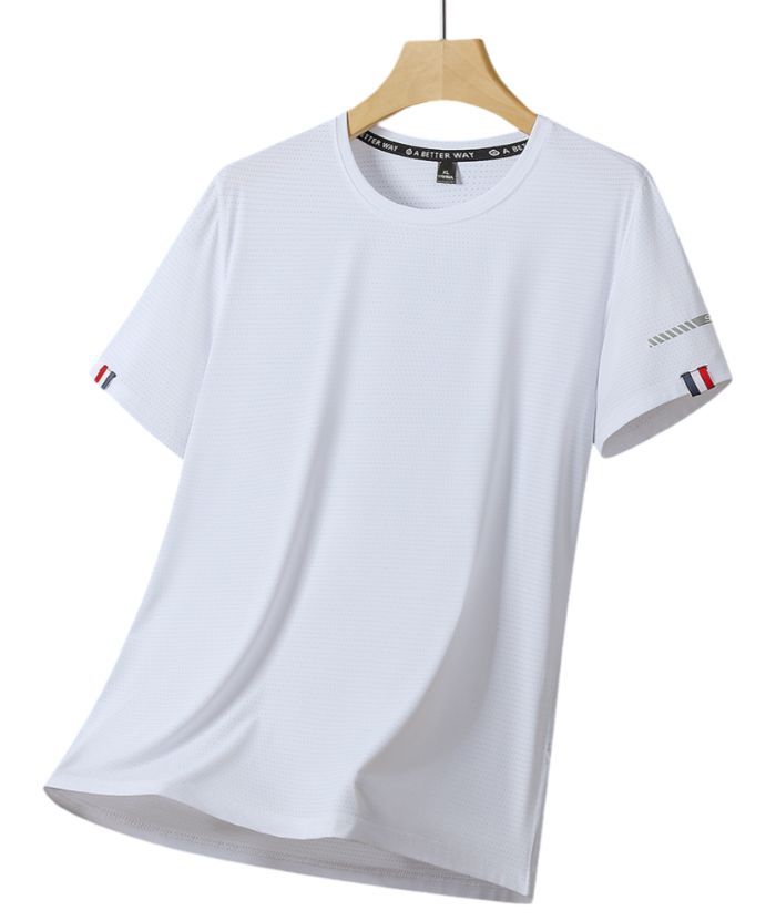 ZITY Men's Round Neck Slim Fit T-Shirt-DUMPO06047