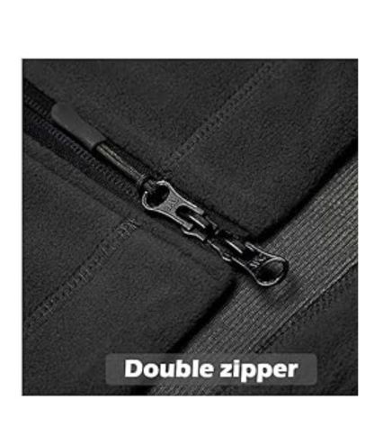 ZITY Men's Solid Microfleece Tactical Hoodie Jacket-ZPK007673 | Zitysports