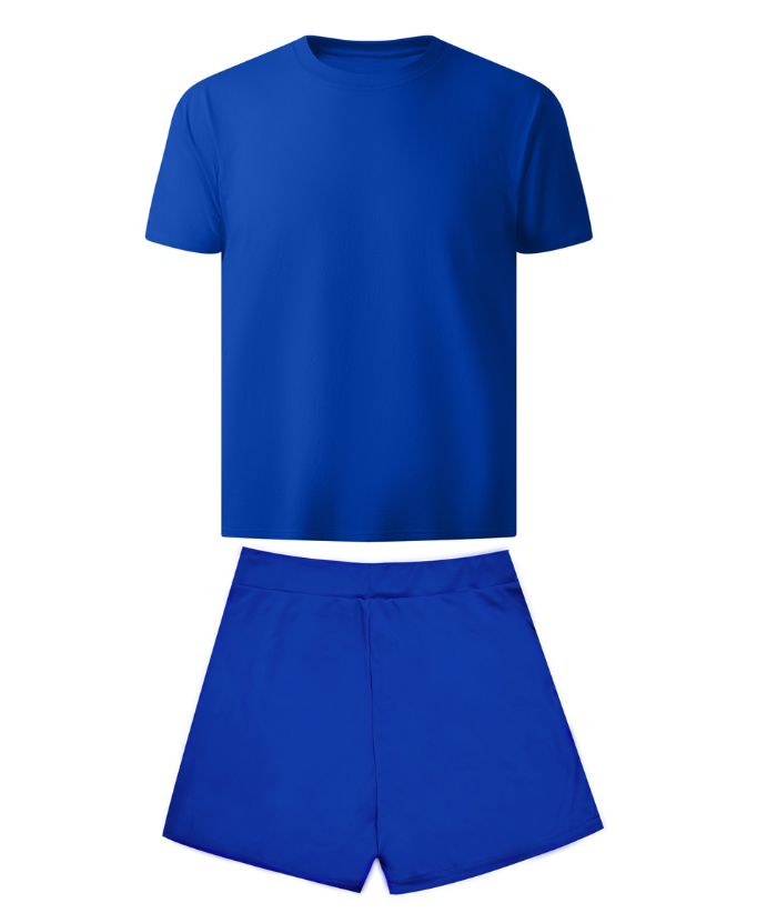 ZITY Kid's Round Neck T-Shirt & Shorts Set-CUTTS04074