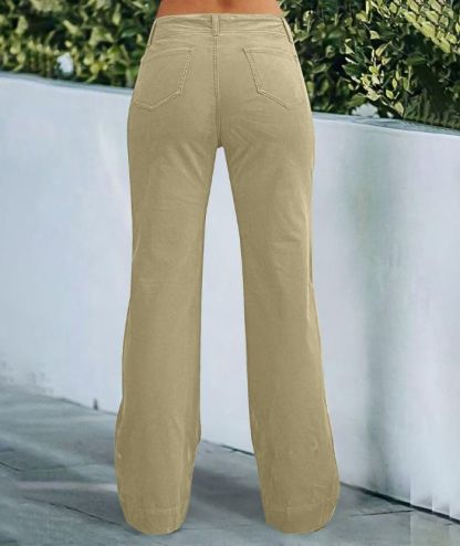 ZITY Women's Zipper Pocket Jogging Loose Pant-DUWSP06168