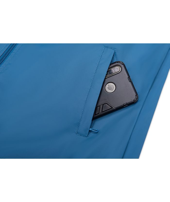 ZITY Women's Zip Up Lightweight Raincoat-CUWRC03381