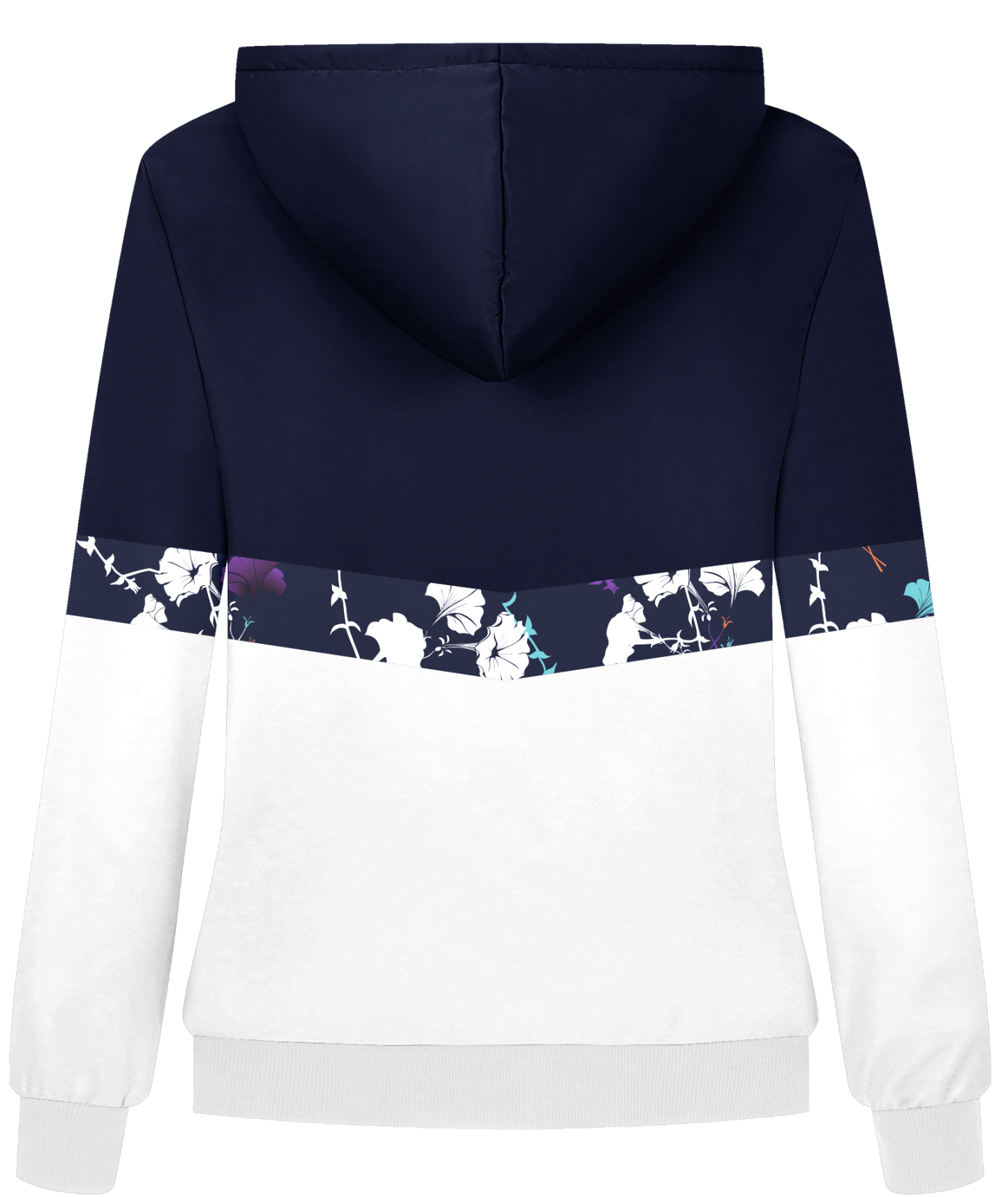 ZITY Women's Long Sleeve Drawstring Casual Fleece Hoodie-CUWFH01518