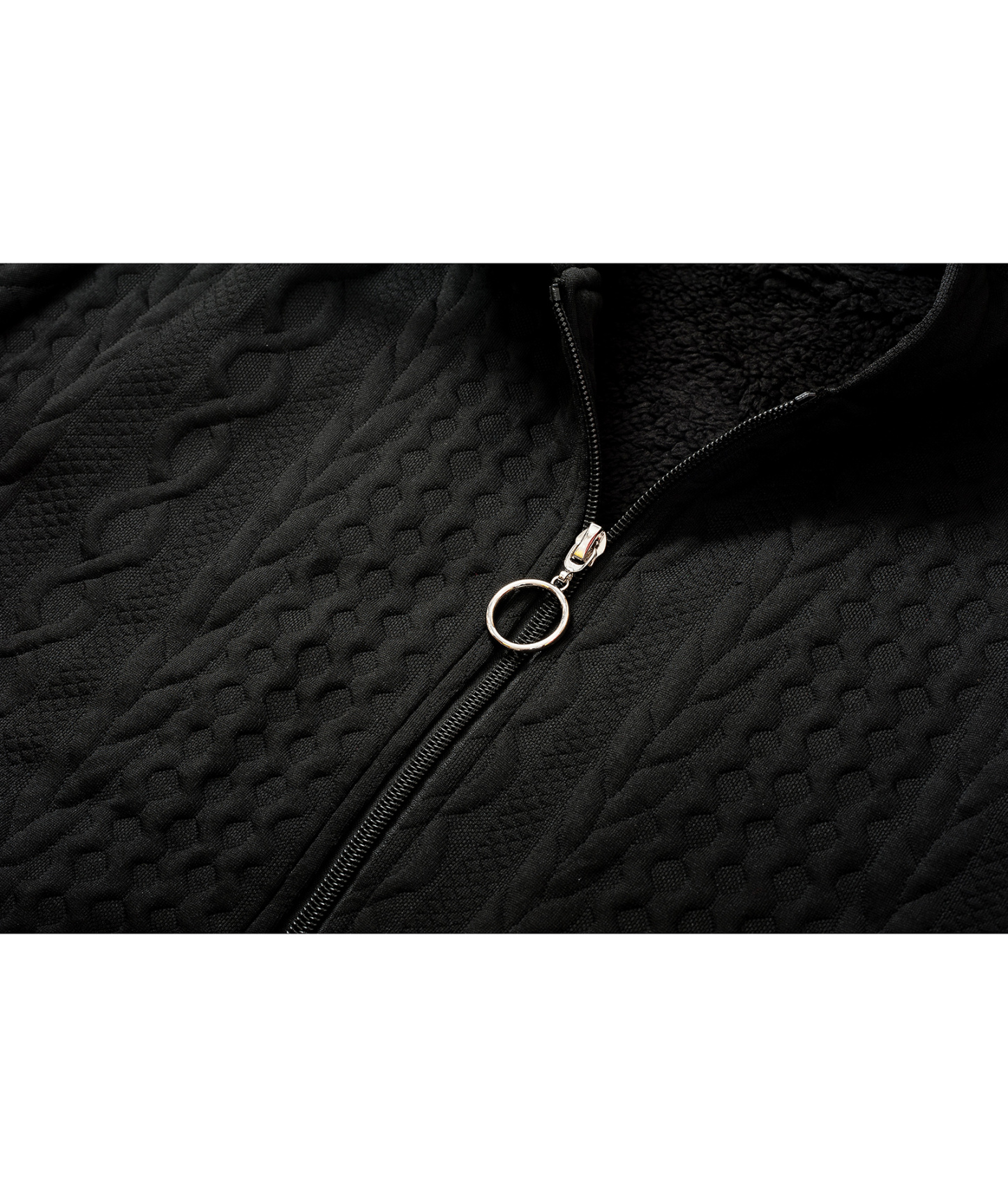 ZITY Women's Full Zipper Warm Stylish Outdoor Fleece Hoodie-CUWFH02455