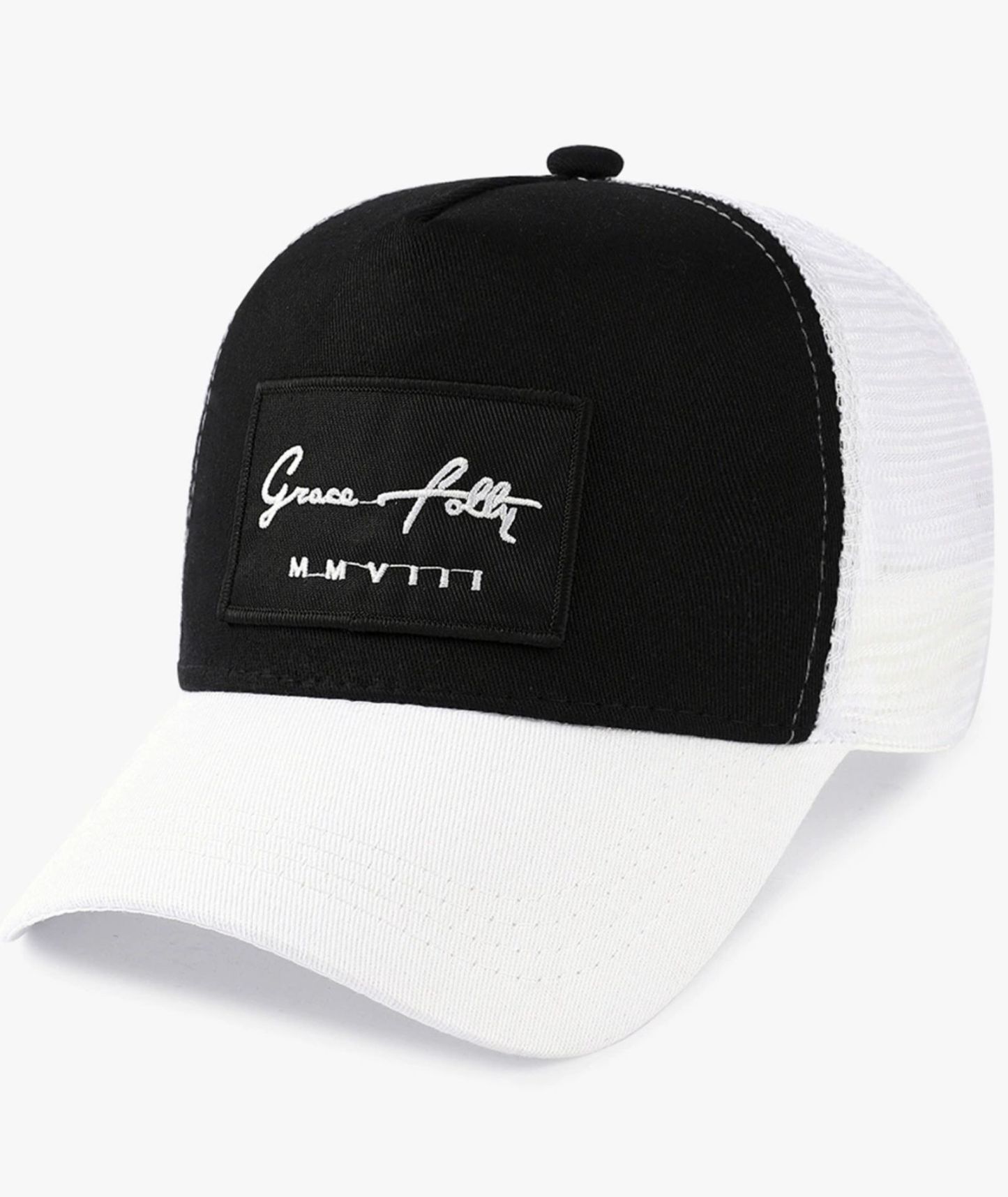 ZITY Men’s Adjustable Mesh Trucker Hat Embroidered Patch Casual Outdoor Cap