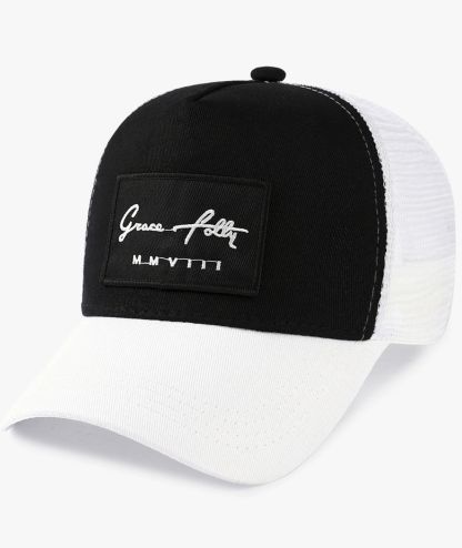 ZITY Men’s Adjustable Mesh Trucker Hat Embroidered Patch Casual Outdoor Cap