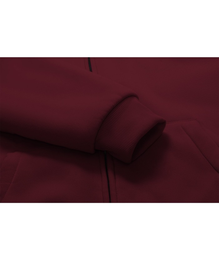 ZITY Men's Solid Hooded Jacket Thick Fleece Hoodie For Fall Winter-ZPK007270 | Zitysports