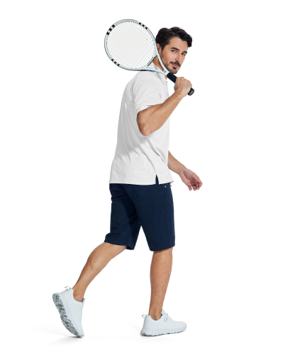 ZITY Men's Solid Color Fast Dry Neck Air Force with Pocket Polo Shirt-ZPK008914 | Zitysports