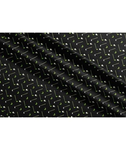 ZITY Men's Button Up Slim Fit Printed Polo Shirt-CUMPO05189