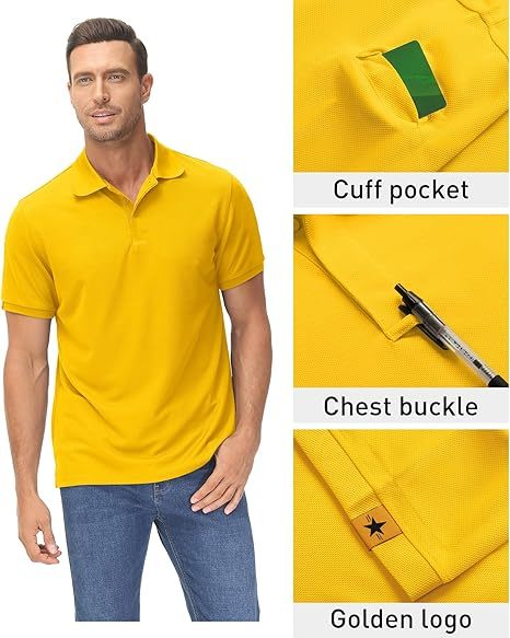 ZITY Men's Sports Golf S-5XL Polo Shirt-ZPK007196