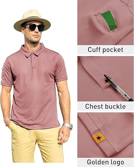 ZITY Men's Sports Golf S-5XL Polo Shirt-ZPK007196