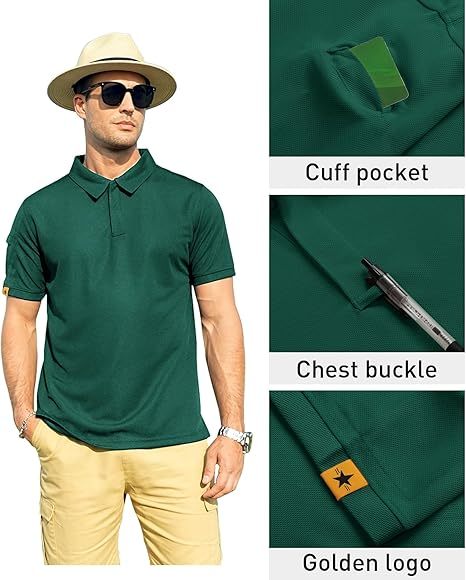 ZITY Men's Sports Golf S-5XL Polo Shirt-ZPK007196