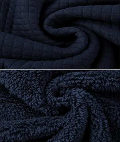 ZITY Men's Long Sleeve Fleece Sherpa Lined Heavyweight Hoodie-ZPK005616 | Zitysports