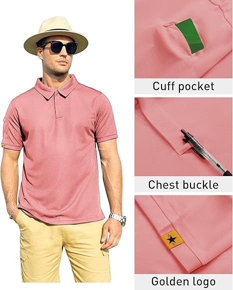 ZITY Men's Sports Golf S-5XL Polo Shirt-ZPK007196
