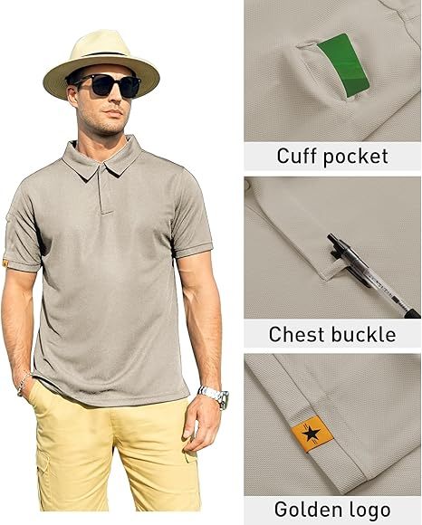 ZITY Men's Sports Golf S-5XL Polo Shirt-ZPK007196