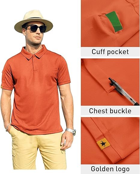 ZITY Men's Sports Golf S-5XL Polo Shirt-ZPK007196