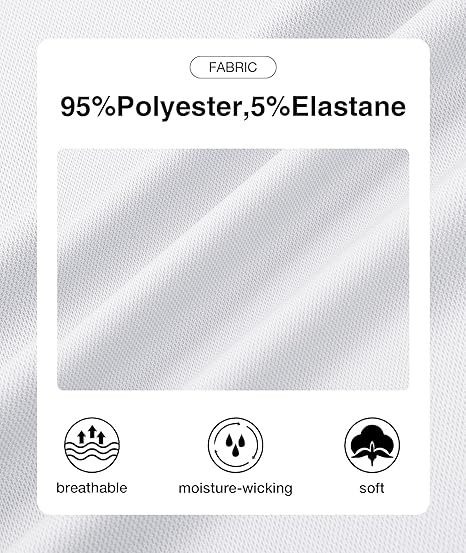 ZITY Men's Quarter Zip Solid Color Slim Fit Polo Shirt-CUMPO04526