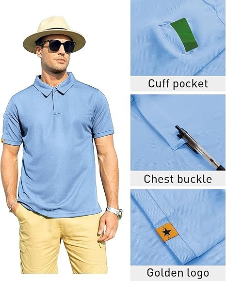 ZITY Men's Sports Golf S-5XL Polo Shirt-ZPK007196