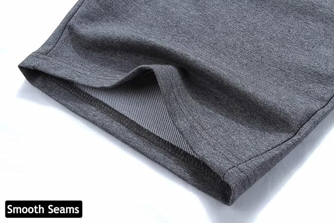 ZITY Men's Zipper Pocket Drawstring Elastic Waist Casual Shorts-AASSY0002