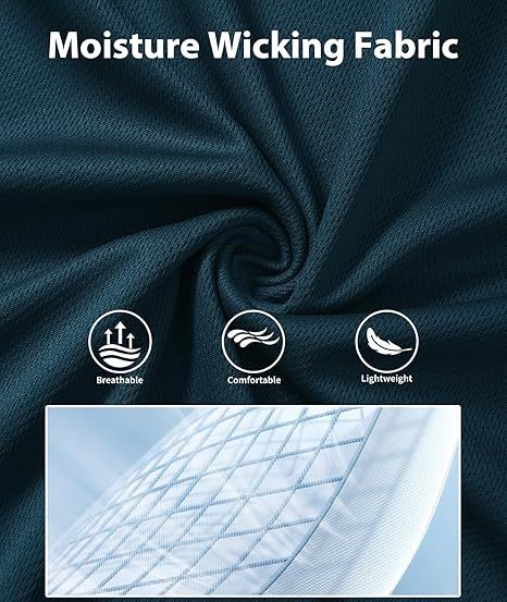 ZITY Men's Button Up Slim Fit Golf Polo Shirt-CUMPO05193