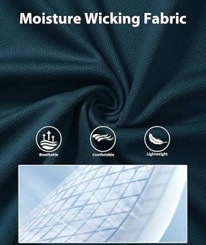 ZITY Men's Button Up Slim Fit Golf Polo Shirt-CUMPO05193