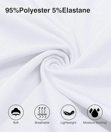 ZITY Men's Quarter Zip Slim Fit Polo Shirt-ZPK008403