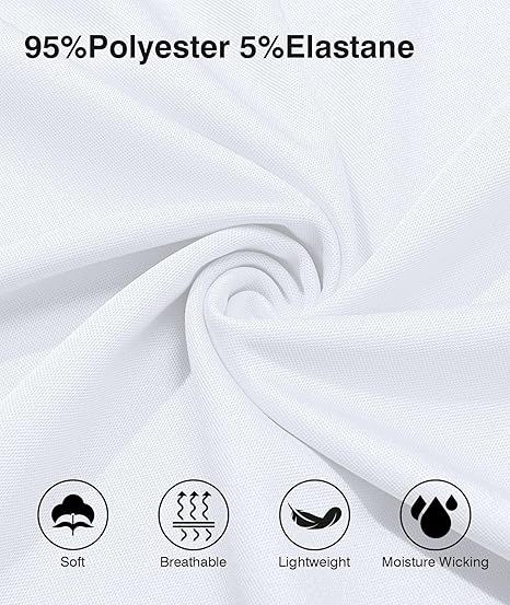 ZITY Men's Quarter Zip Slim Fit Polo Shirt-ZPK008403