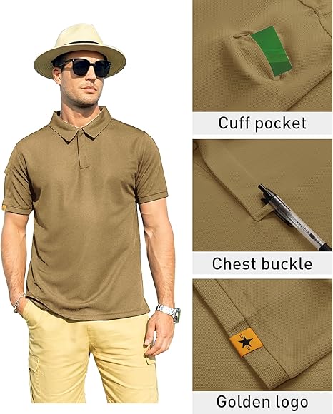 ZITY Men's Sports Golf S-5XL Polo Shirt-ZPK007196