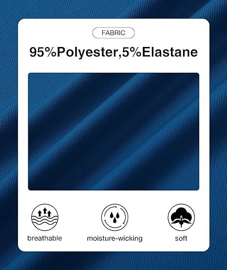 ZITY Men's Quarter Zip Solid Color Slim Fit Polo Shirt-CUMPO04526